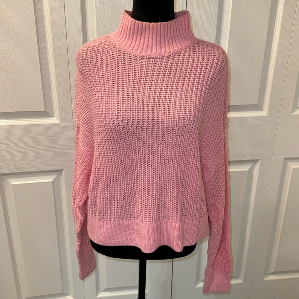 Pink sweater